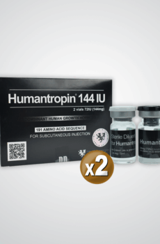 Humantropin 144 ui - 2 pzs - Hormona de Crecimiento - British Dragon